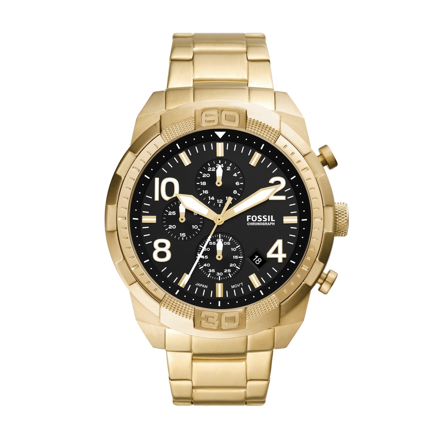 Fossil Bronson Gold Men's Watch - FS5877