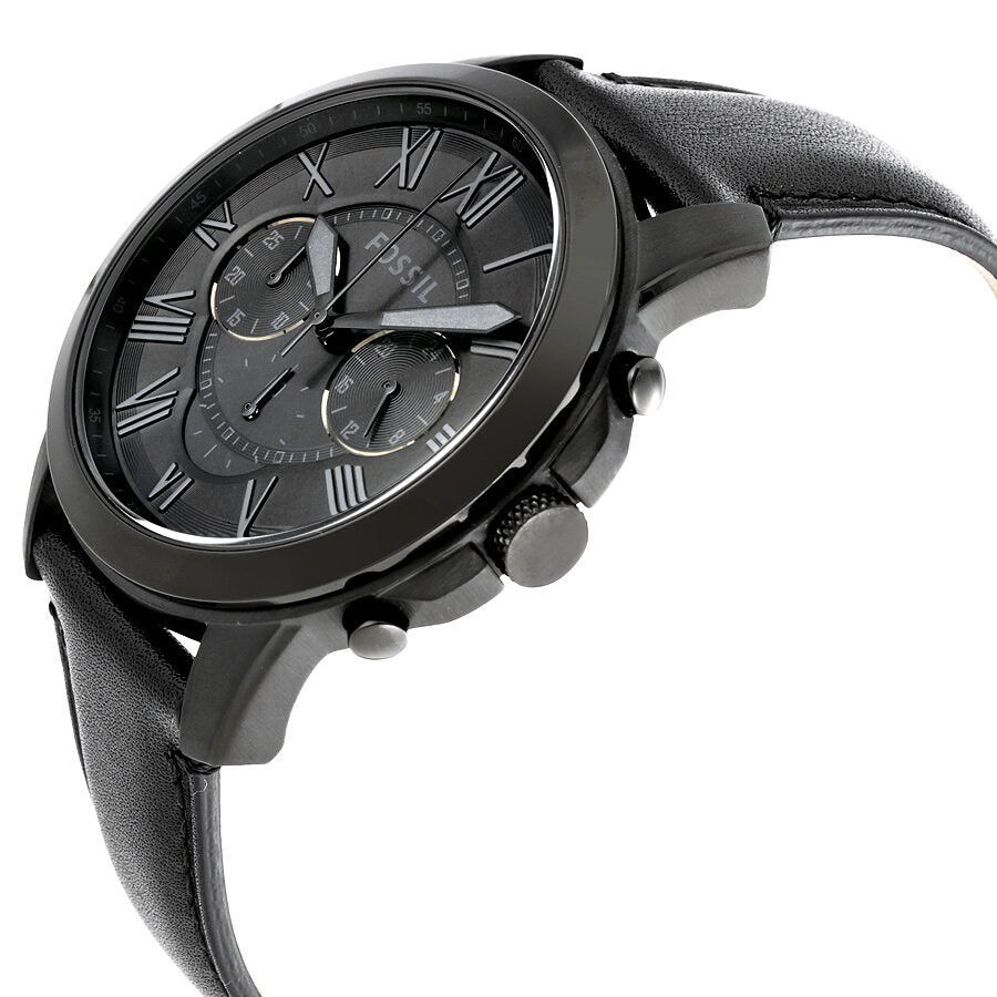 Fossil Grant Chronograph Black Dial Men's Watch - FS5132