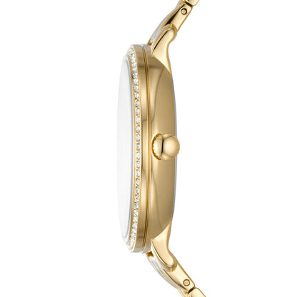 Fossil Jacqueline Sun Moon Gold Stainless Steel Women's Watch - ES5167