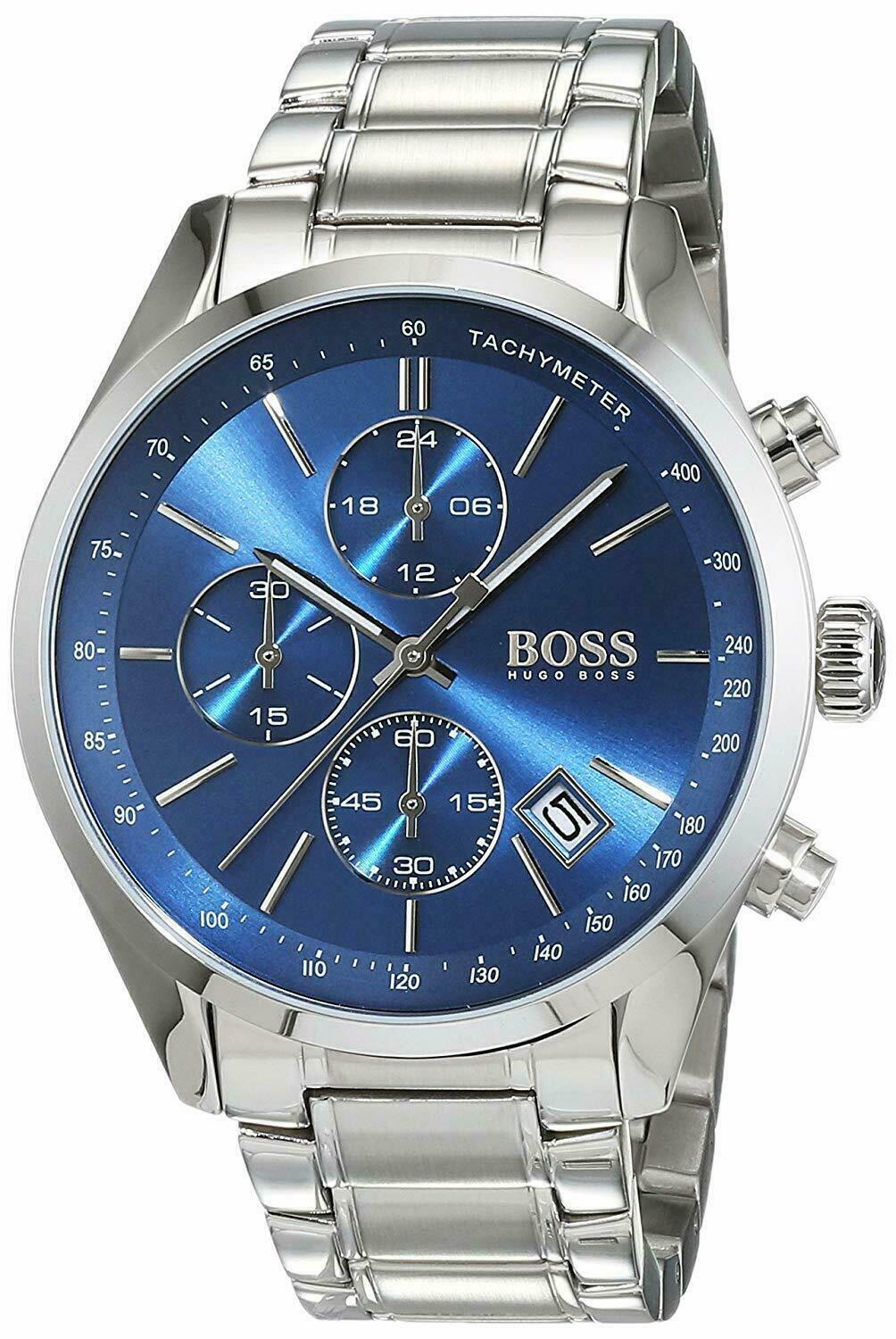 Hugo Boss Chronograph Tachymeter Bracelet Strap Watch - 1513478