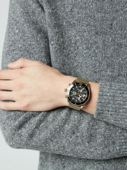 Hugo Boss Yellow Stainless Steel Men's Watch 1513703