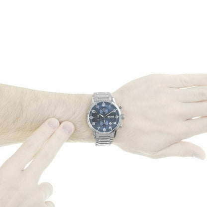 Hugo Boss Aeroliner Chronograph Blue Dial Men's Watch 1513183