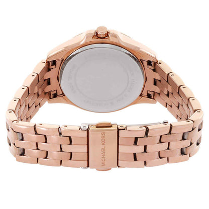 Michael Kors Mini Pilot Pavé Rose Gold Women's Watch - MK7367