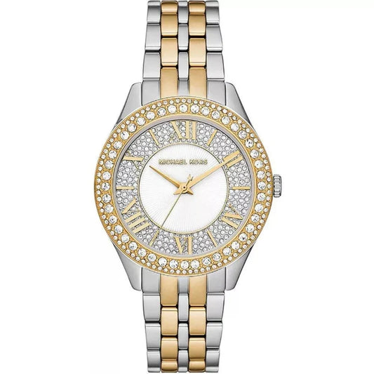 Michael Kors Harlowe Quartz Crystal Silver Dial Ladies Watch MK4811