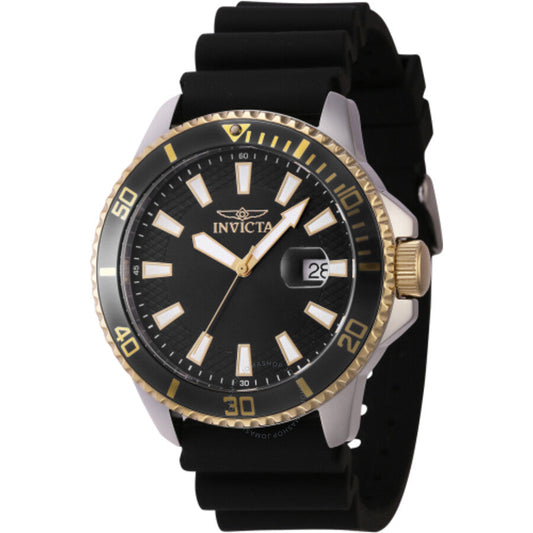 Invicta Pro Diver Quartz Black Dial Men's Watch 46132