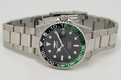 Invicta Pro Diver Quartz Black Dial Sprite Bezel Men's Watch - 36533