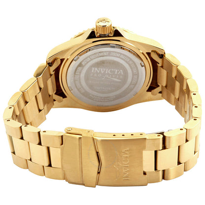 Invicta Pro Diver Japan Quartz Blue Dial Gold Men's Watch 33270