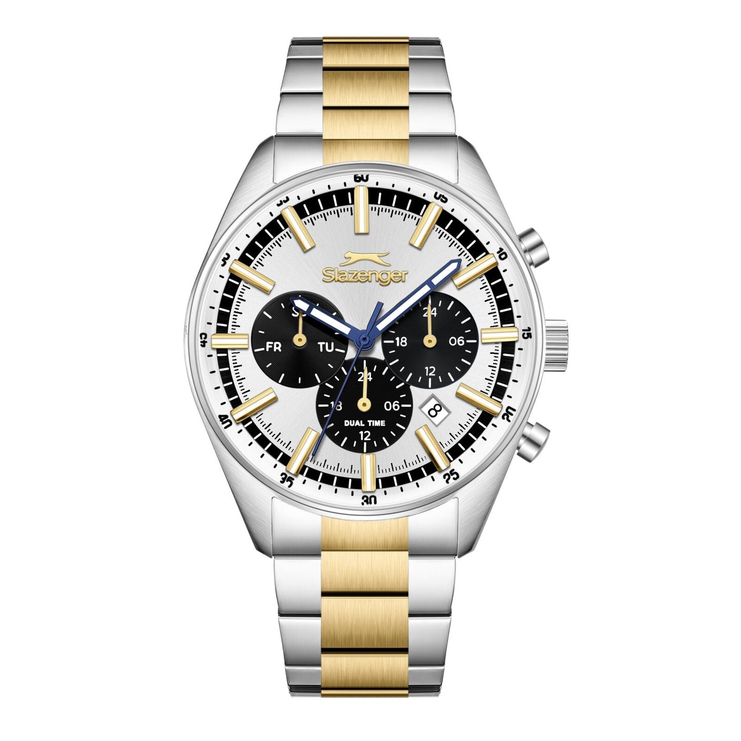 Slazenger Heritage Multifunction Two Tone Watch SL.09.2602.2.230