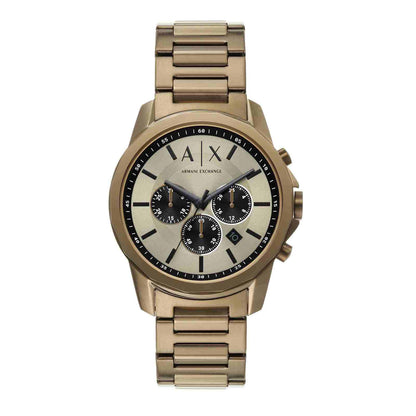 Armani Exchange Banks Chronograph Bronze Men's Watch - AX1739