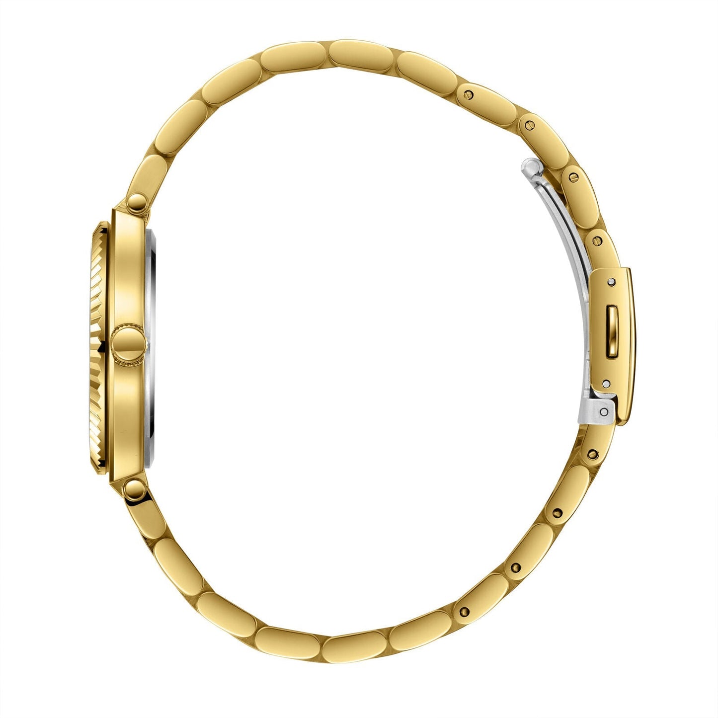 Slazenger Fashion White MOP Dial Gold Watch - SL.09.2589.3.110