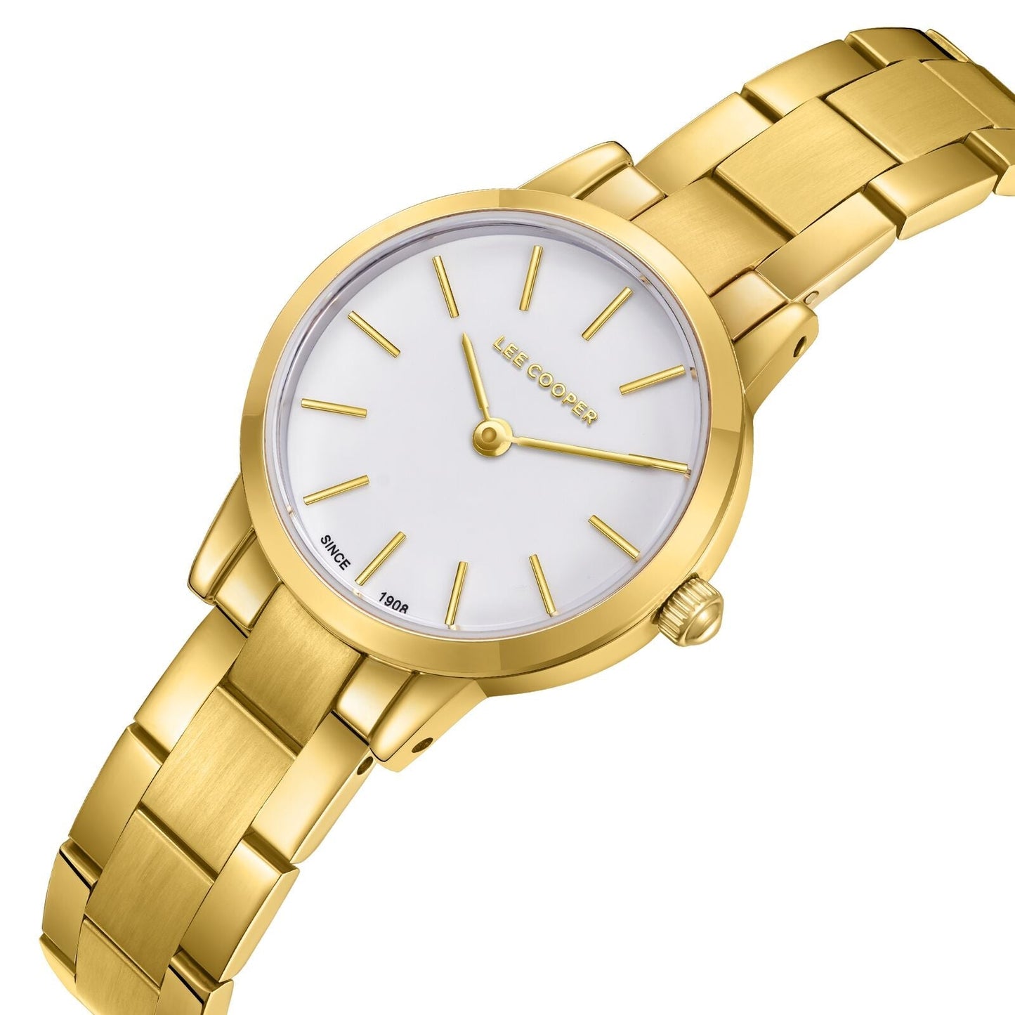 Lee Cooper Gold Ladies Watch - LC08098.120