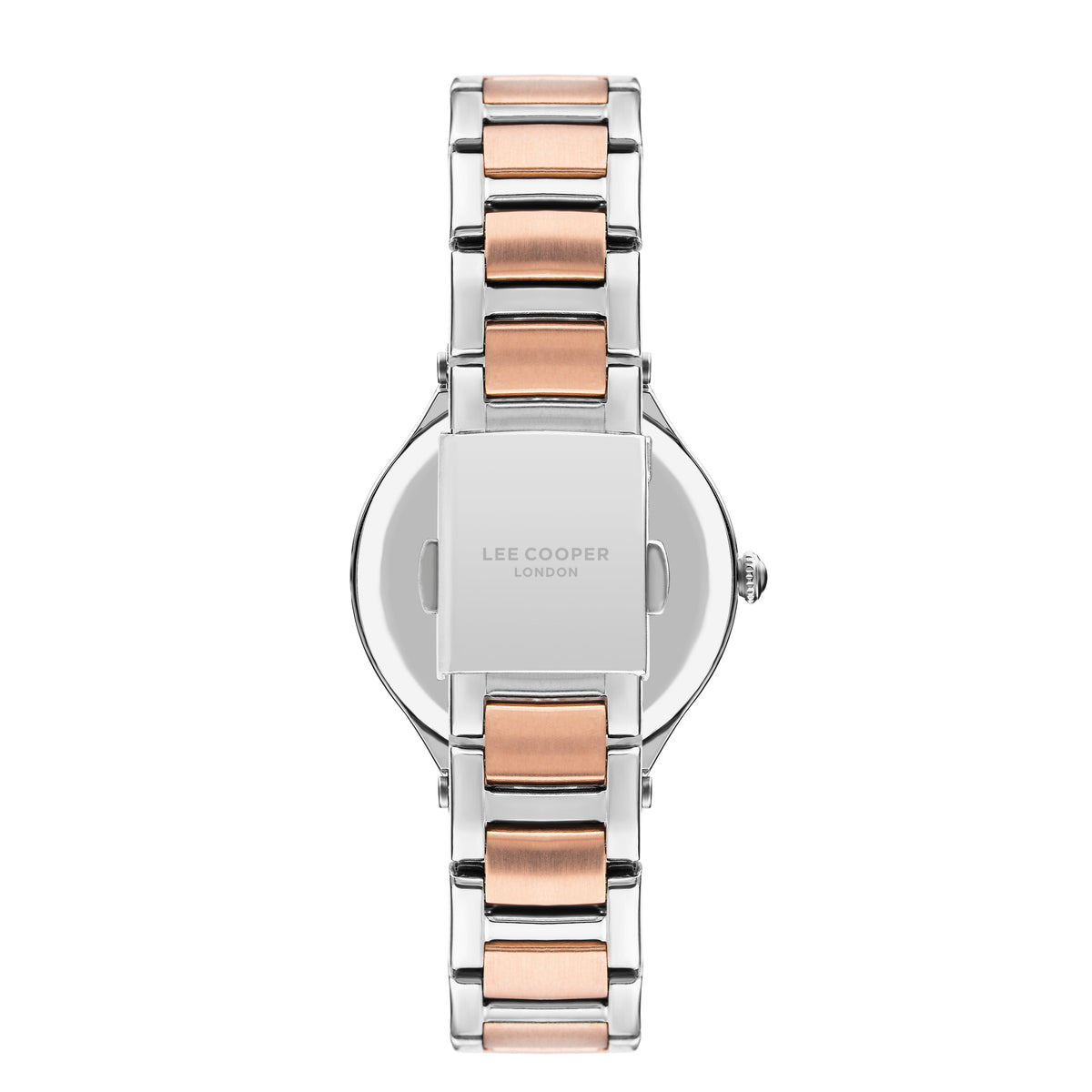 Lee Cooper LC07440.520 watch caseback engraved with Lee Cooper London branding