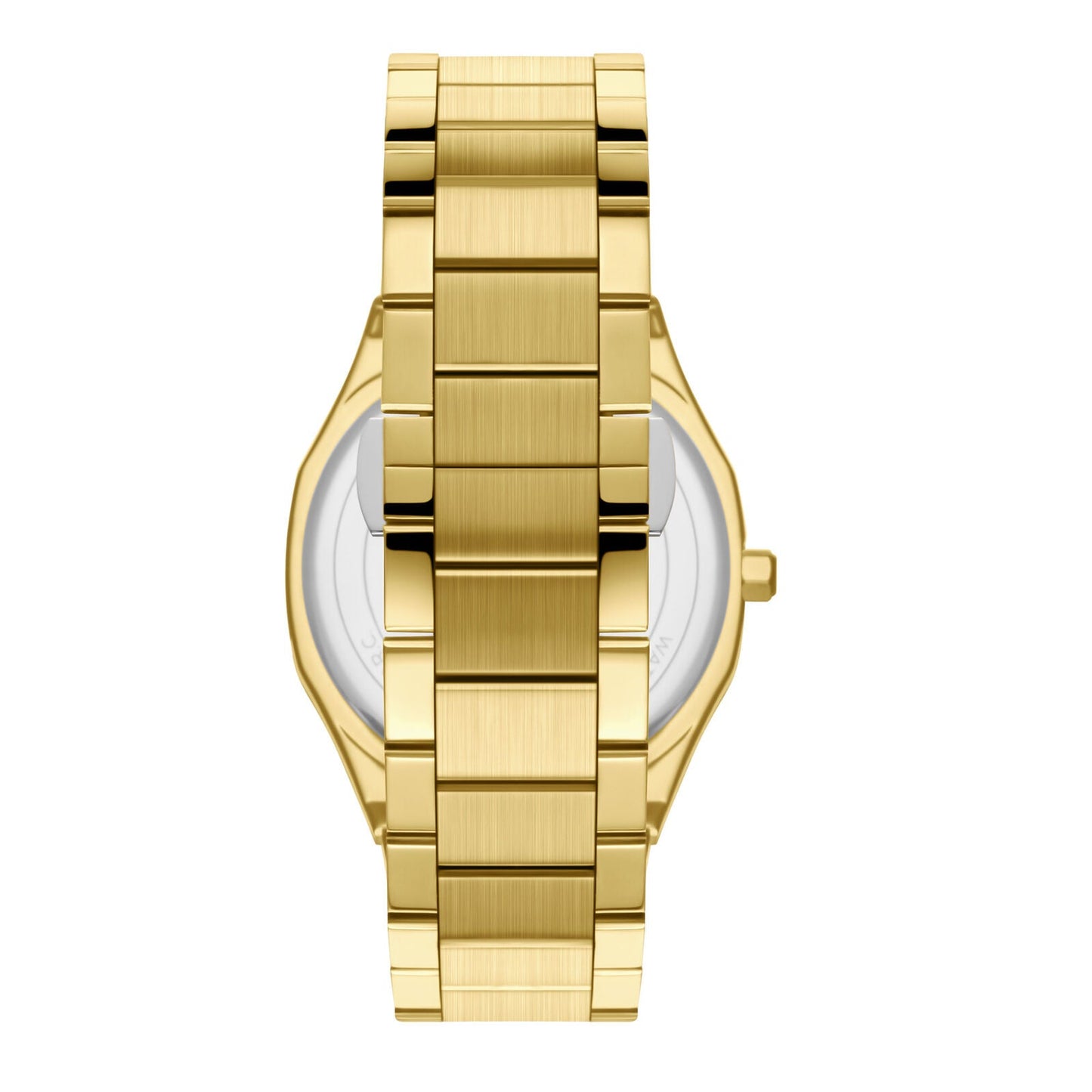 Lee Cooper Classic watch side view displaying gold link bracelet
