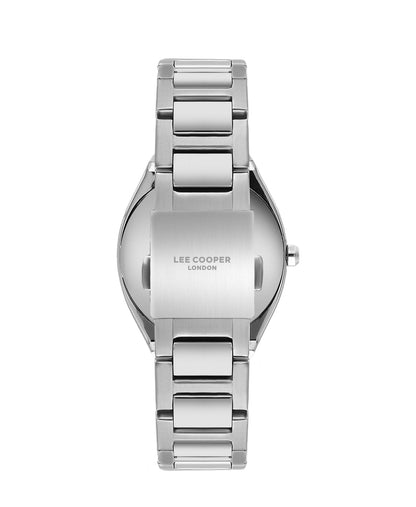 Lee Cooper Square Navy Blue Dial Silver Watch – LC07985.390