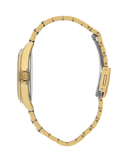 Lee Cooper Elegance Navy Blue Dial Two tone Watch – LC07873.270