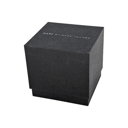 Marc By Marc Jacobs Fergus Black Dial Brown Leather Watch MBM5077 (Defect)