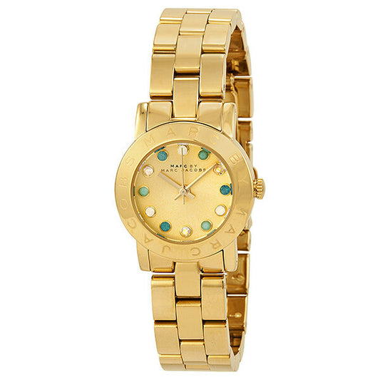 Marc by Marc Jacobs Amy Dexter Dial Gold-tone Ladies Watch MBM3218