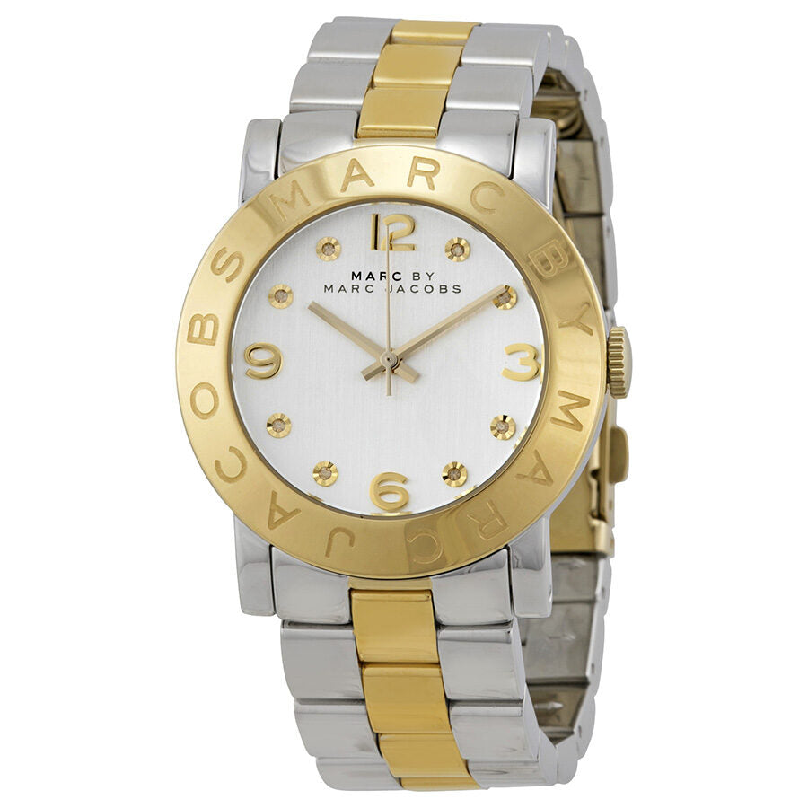 Marc By Marc Jacobs Amy Silver Dial Two-Tone Ladies Watch - MBM3139
