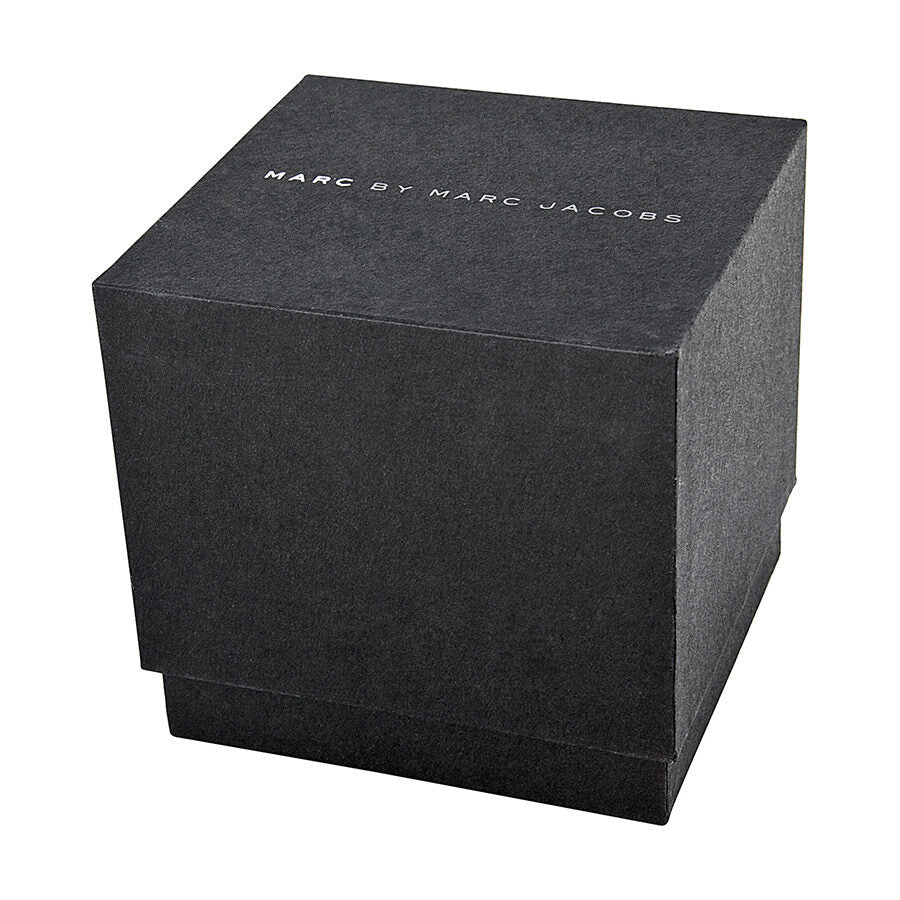 Marc by Marc Jacobs Blade Black Dial Gold Tone Ladies Watch MBM3309