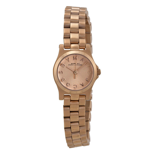 Marc by Marc Jacobs Henry Dinky Rose Gold Tone Watch MBM3200 - BigDaddy Watches