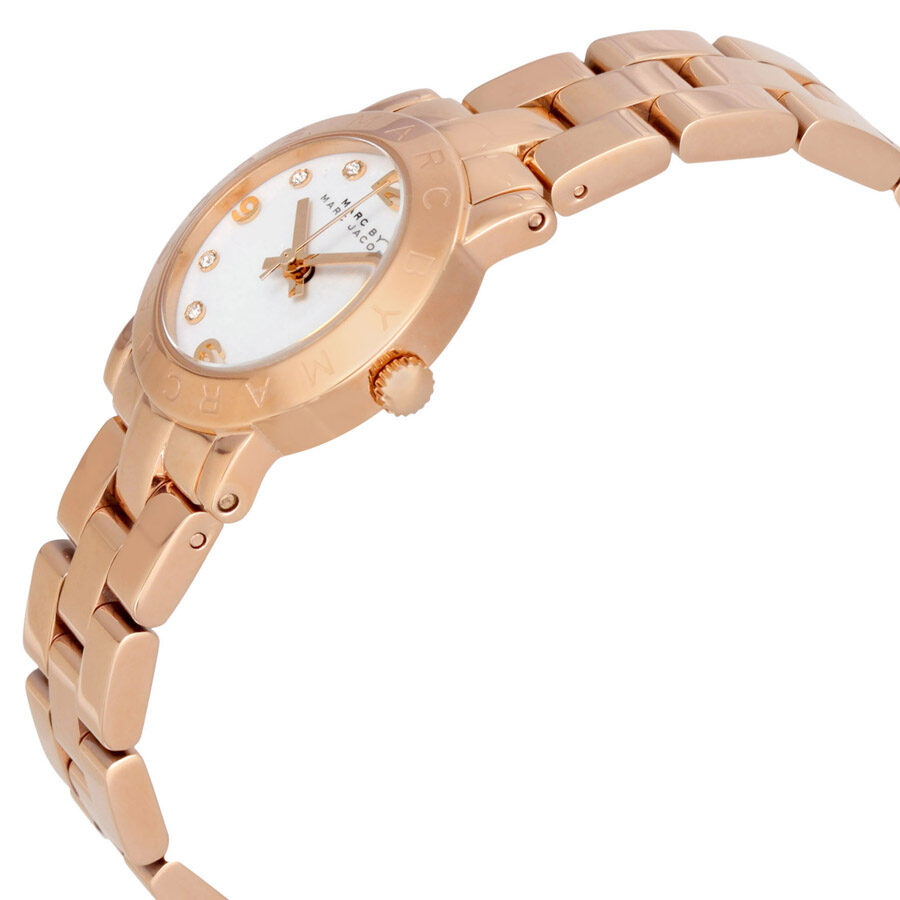 Marc by Marc Jacobs Mini Amy White Dial Ladies Watch MBM3078
