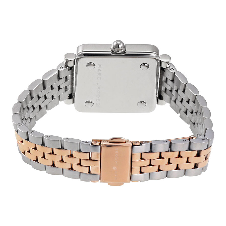 Marc Jacobs Vic Silver Dial Ladies Two Tone Watch MJ3463