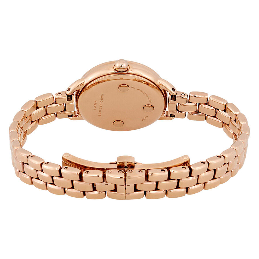 Marc Jacobs Betty Mother Of Pearl Dial Ladies Rose Gold Watch MJ3511