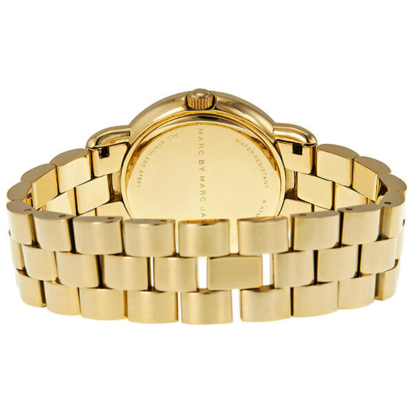 Marc by Marc Jacobs Marci Gold Dial Gold Ion-plated Ladies Watch MBM3098