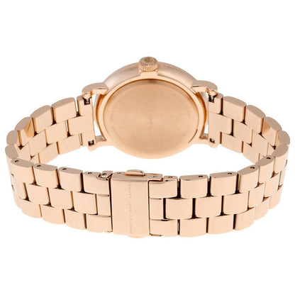 Marc By Marc Jacobs MBM3244 rose gold-tone case back with braided link bracelet