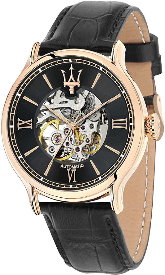 Maserati Auto Mechanical Black Dial Men's Watch R8821118001