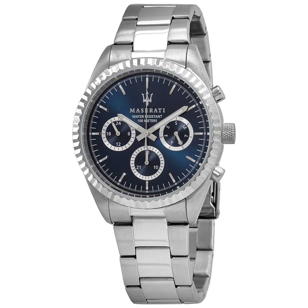 Maserati Competizione Chronograph Quartz Blue Dial Men's Watch R8853100022
