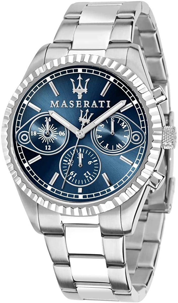 Maserati Competizione Blue Dial Men's Watch R8853100013