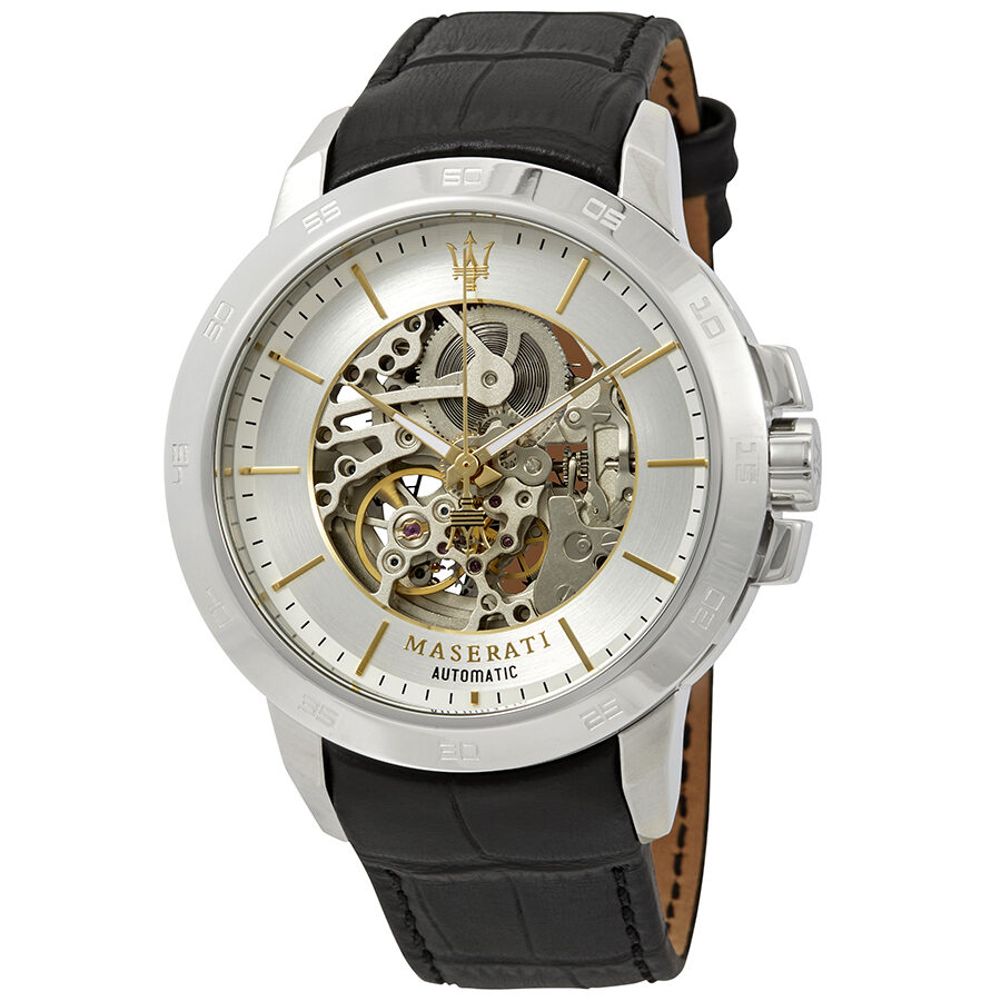 Maserati Ingegno Automatic Skeleton Dial Men's Watch R8821119002