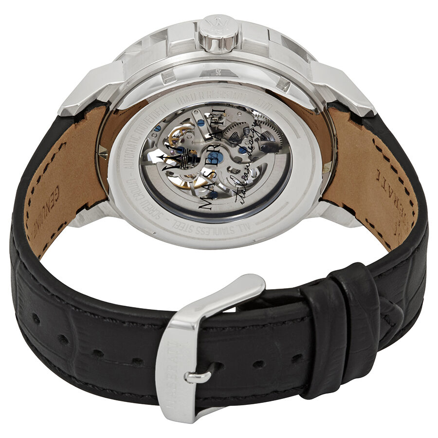 Maserati Ingegno Automatic Skeleton Dial Men's Watch R8821119002