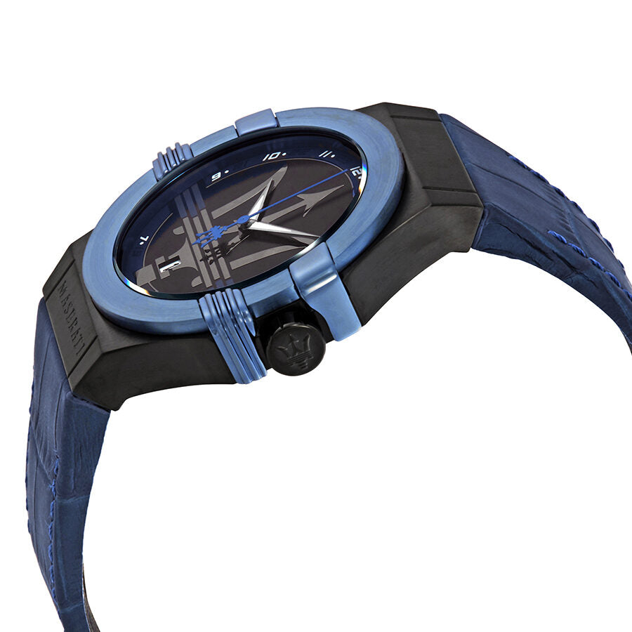 Maserati Potenza Black Dial Men's Watch R8851108007