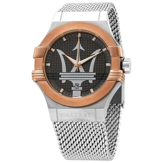 Maserati Potenza Quartz Dark Grey Dial Men's Watch R8853108007