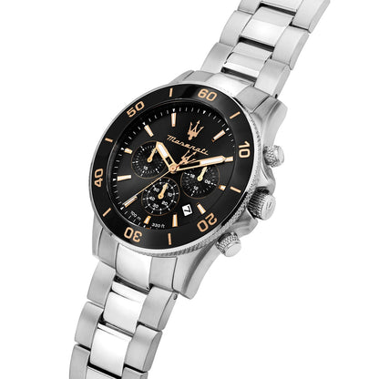 Maserati Competizione Diver Silver Men's Watch - R8873600003
