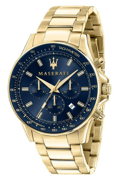 Maserati Sfida Analog Blue Dial Men's Watch R8873640008