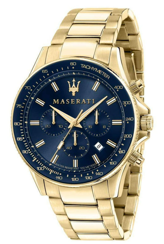 Maserati Sfida Analog Blue Dial Men's Watch R8873640008