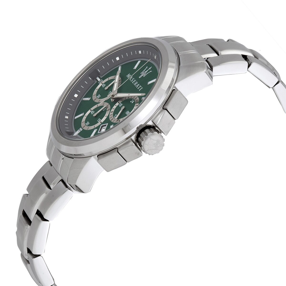 Maserati Successo Chronograph Quartz Green Dial Men's Watch R8873621017