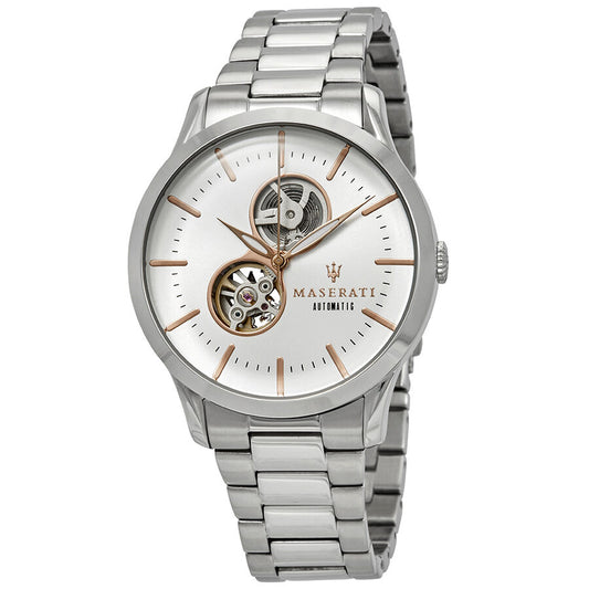 Maserati Tradizione Automatic White Dial Men's Watch R8823125001