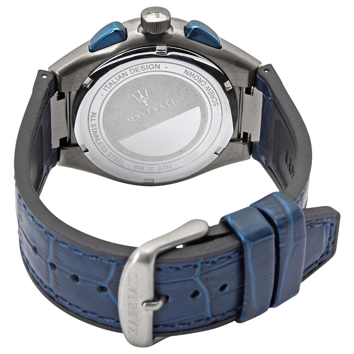 Maserati Triconic Chronograph Quartz White Dial Men's Watch R8871639001