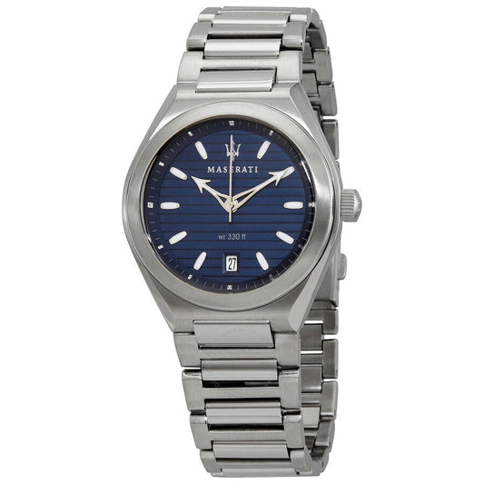 Maserati Triconic Quartz Blue Dial Watch R8853139002