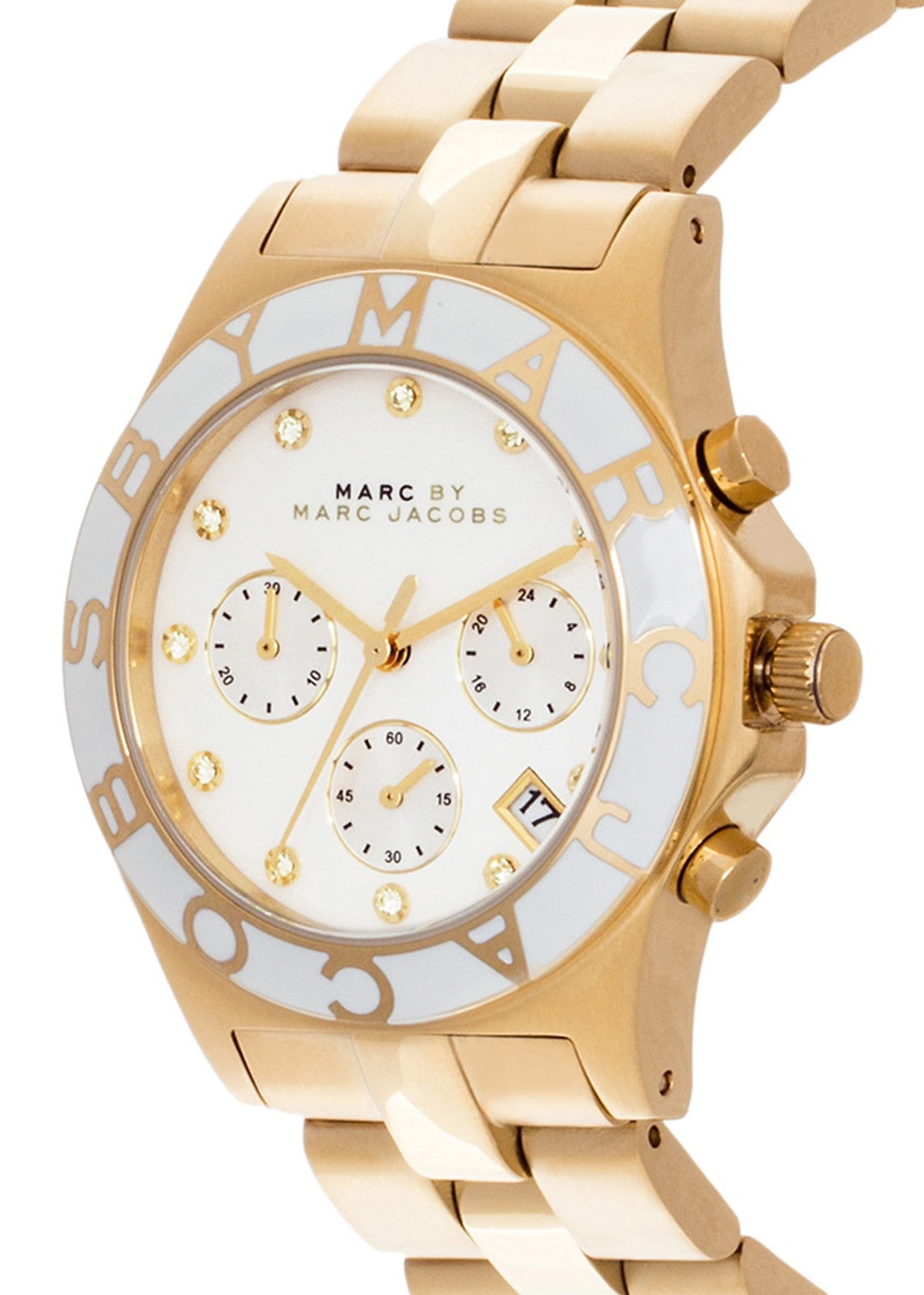 MARC BY MARC JACOBS BLADE WOMEN’S GOLD PLATED WATCH MBM3081 - Big Daddy Watches #3