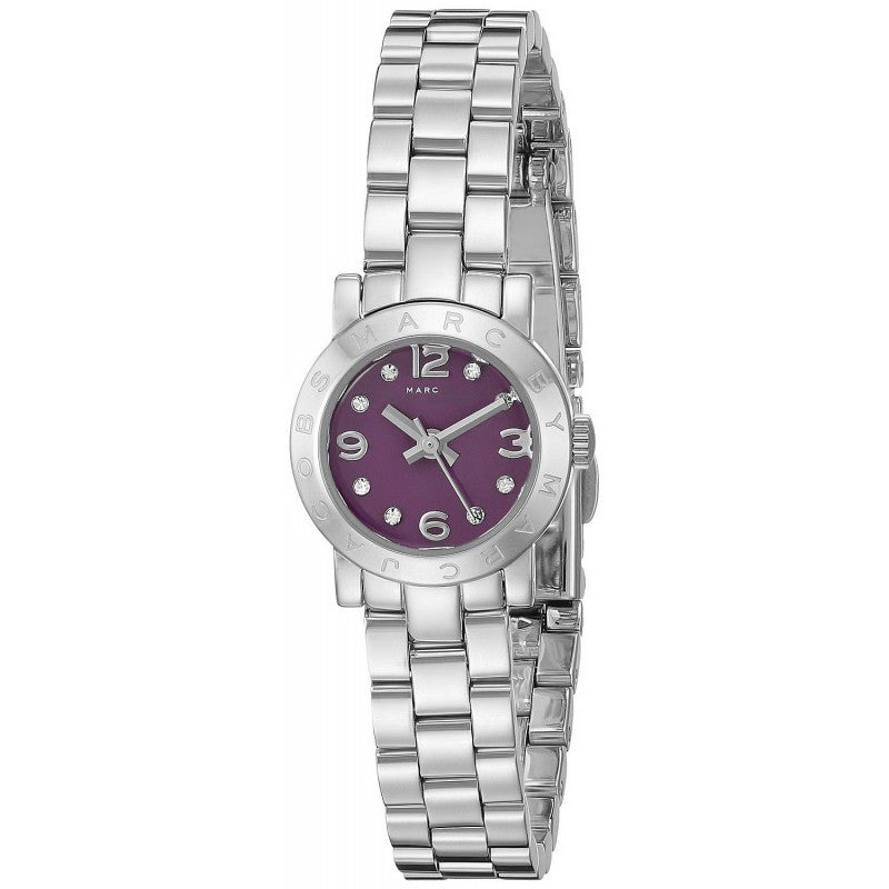 Marc By Marc Jacobs Amy Mini Purple Dial Ladies Watch  MBM3228 - Big Daddy Watches