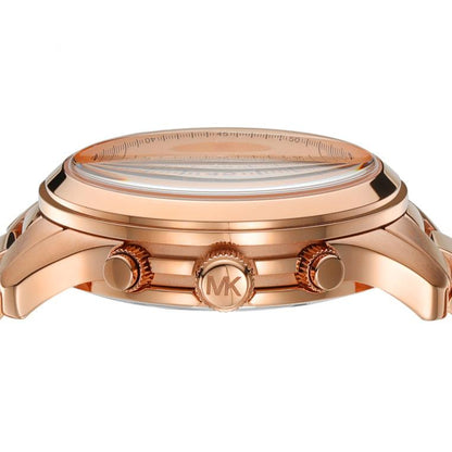 Michael Kors Runway Chronograph Quartz Rose Gold-Tone Women's Watch - MK7324