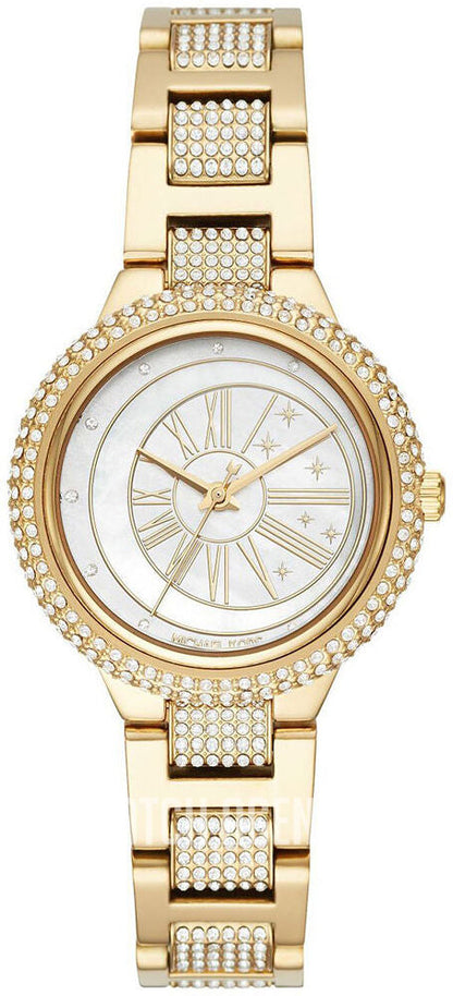 Michael Kors Taryn MOP Gold-Tone Women's Watch - MK6567