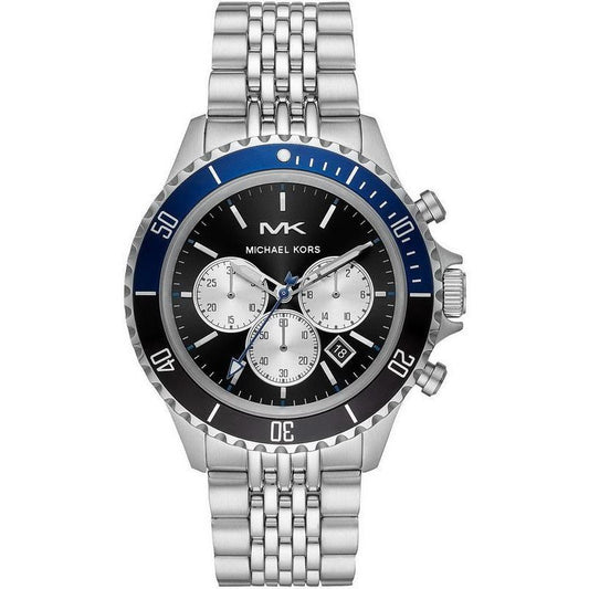 Michael Kors Bayville Chronograph Silver-Tone Men's Watch - MK8749