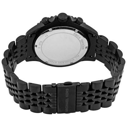 Michael Kors Bayville Chronograph Black Women's Watch - MK8750