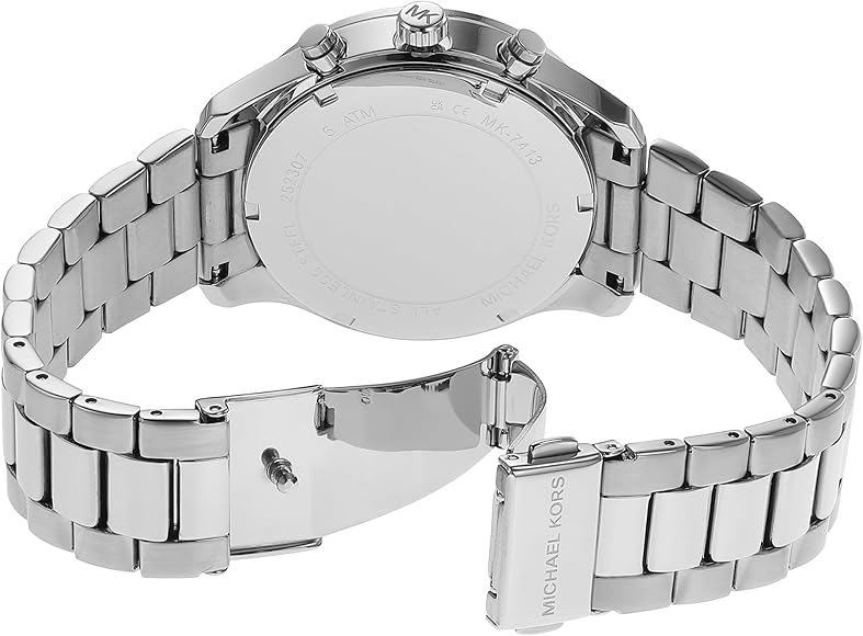 Michael Kors Oversized Berkley Silver-Tone Women’s Watch - MK7413
